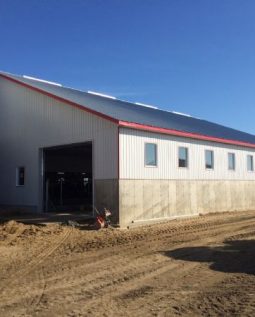 Agricole – Ferme Lember - Ste-Cecile - Agrandissement pour vaches taries